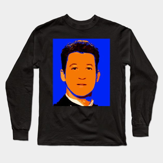 miles teller Long Sleeve T-Shirt by oryan80